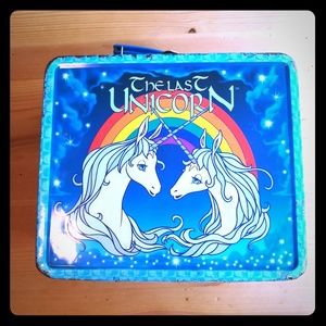 Last Unicorn metal lunchbox